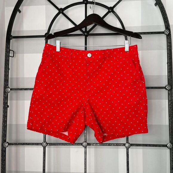 Gloria-vanderbilt Women's Red Shorts Size 12 - Picture 1 of 6